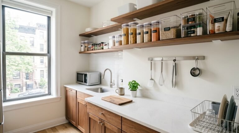 41 Easy Kitchen Storage Ideas for Renters Without Renovations