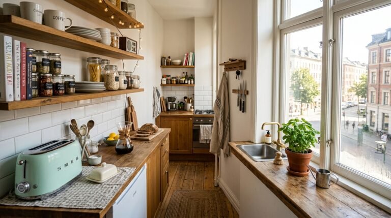 How to Create More Counter Space in a Tiny Kitchen with Clever Solutions