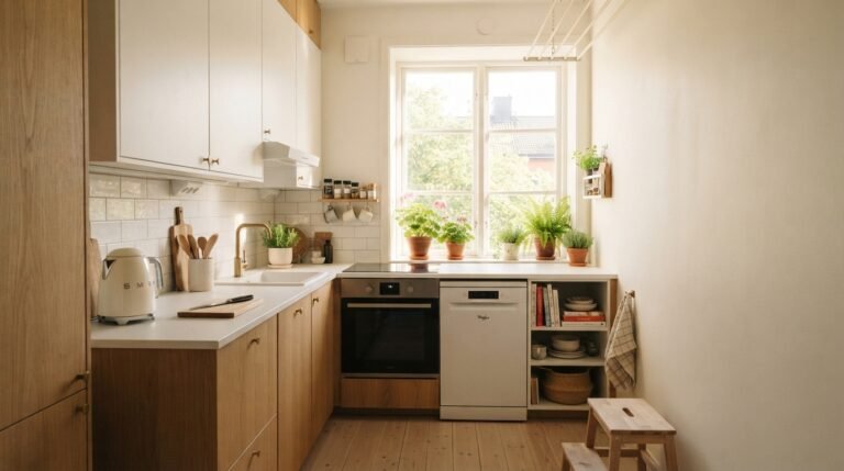 28 Gorgeous Tiny Kitchen Color Ideas to Make Your Space Feel Bigger