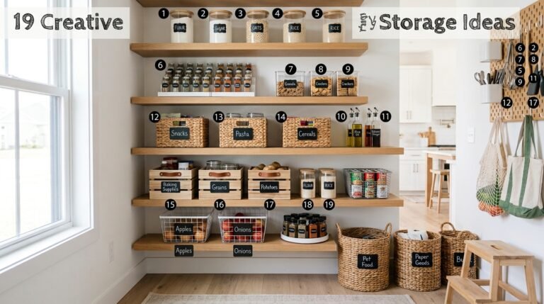 19 Creative Pantry Storage Ideas for an Organized Kitchen