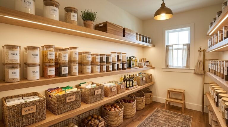 How to Organize a Kitchen Pantry Step by Step for a Clutter-Free Space