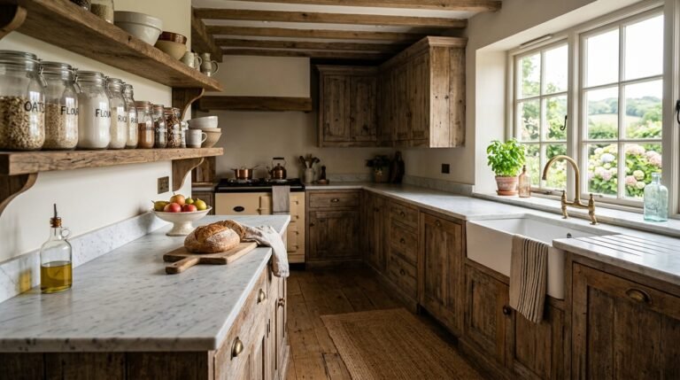 37 Cozy Farmhouse Kitchen Storage Ideas for a Charming Home