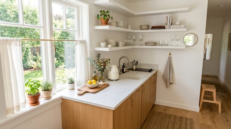 How to Make a Tiny Kitchen Look Bigger with Simple Design Tricks