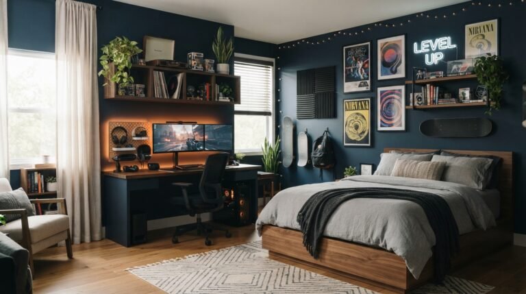 22 Bold Teen Boy Bedroom Ideas for a Cool and Functional Space
