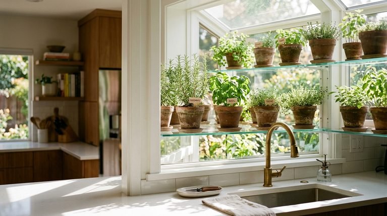 21 Unique Kitchen Garden Window Ideas to Bring Nature Indoors