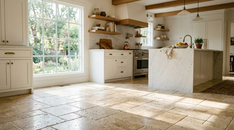 29 Gorgeous Kitchen Tile Flooring Ideas for a Beautiful Everyday Space