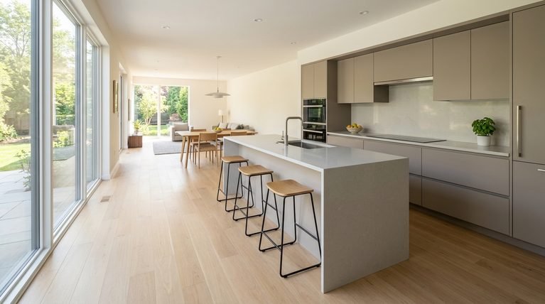 24 Trendy Modern Kitchen Flooring Ideas for a Fresh Contemporary Look